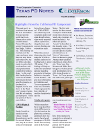 December 2007 Newsletter Cover